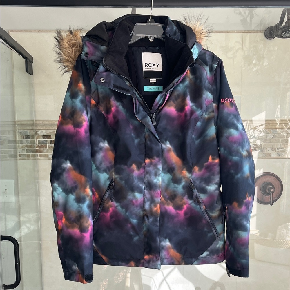 Roxy Multicolor Ski & Snow Jacket